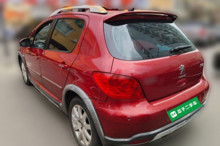 Used Peugeot 307 2013 1.6L Manual CROSS Rear Left 45 Deg