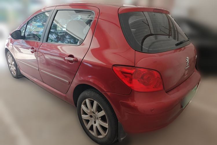 Used Peugeot 307 2013 Hatchback 1.6L Automatic Comfort Edition Rear Left 45 Deg