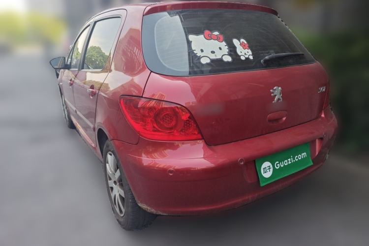 Used Peugeot 307 2013 Hatchback 1.6L Manual Comfort Edition Rear Left 45 Deg