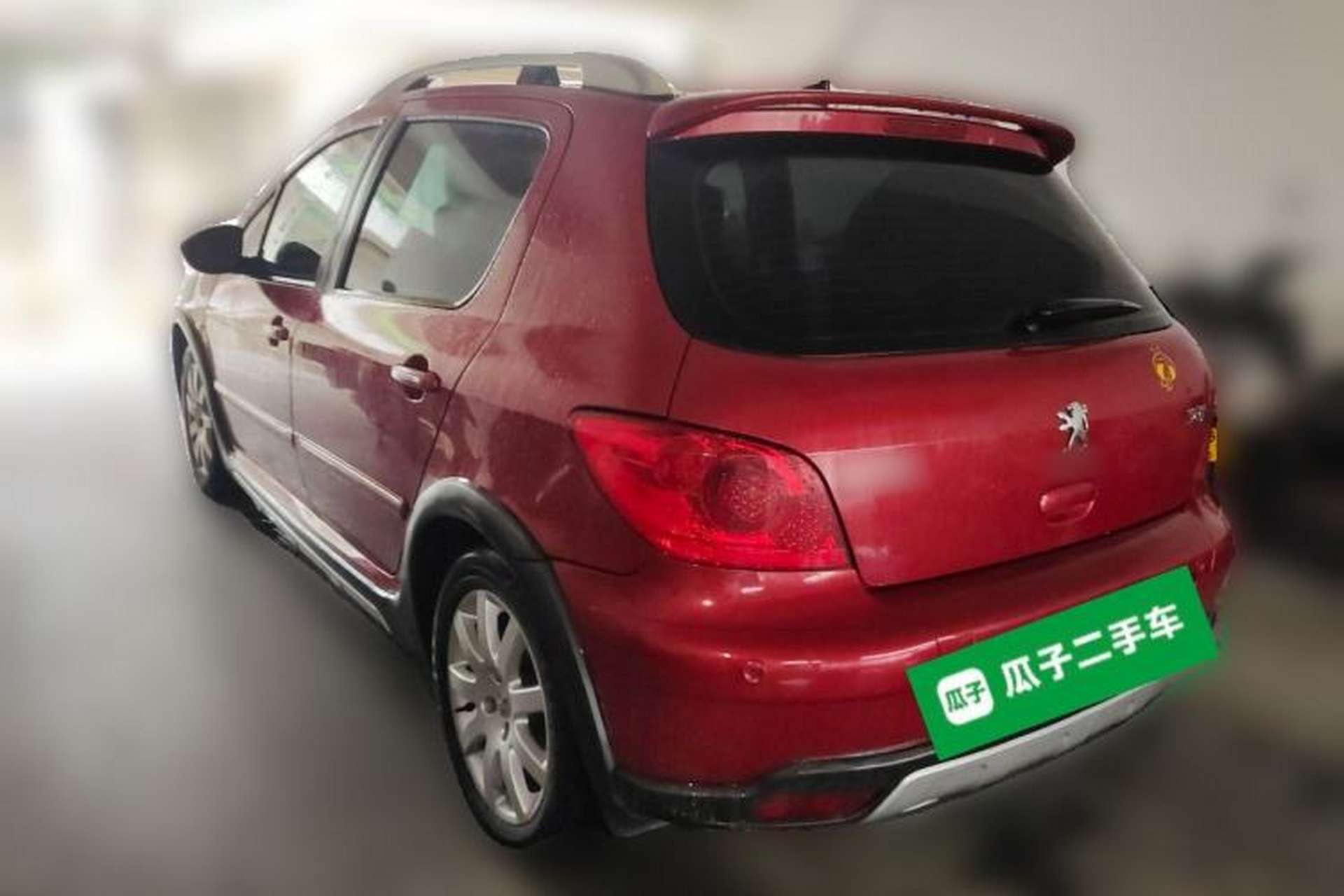 Used Peugeot 307 2013 1.6L Automatic CROSS Rear Left 45 Deg