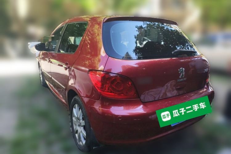 Used Peugeot 307 2013 Hatchback 1.6L Automatic Comfort Edition Rear Left 45 Deg