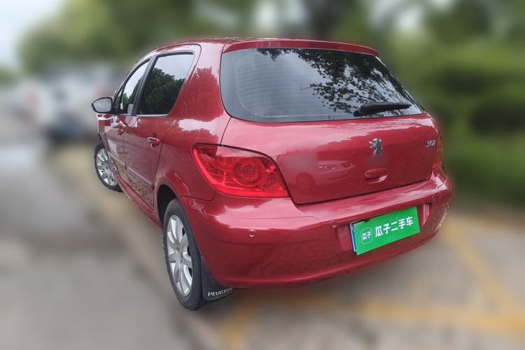 Used Peugeot 307 2013 Hatchback 1.6L Automatic Comfort Edition Rear Left 45 Deg