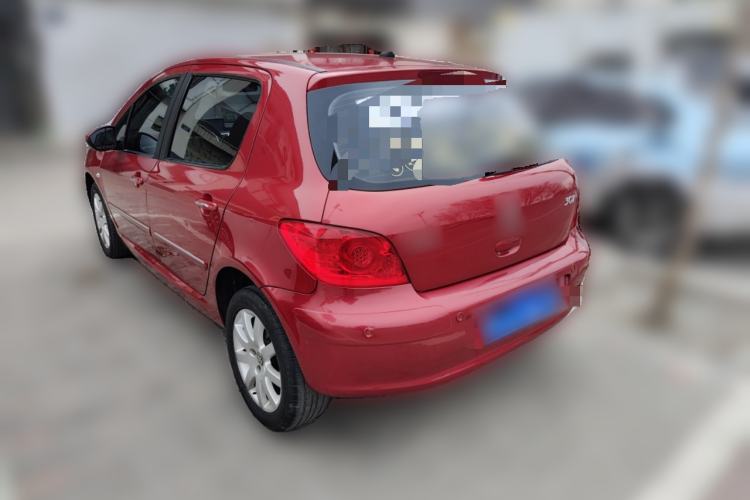 Used Peugeot 307 2013 Hatchback 1.6L Manual Comfort Edition Rear Left 45 Deg