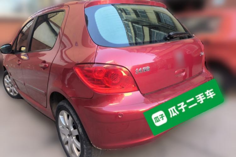 Used Peugeot 307 2013 Hatchback 1.6L Manual Comfort Edition Rear Left 45 Deg