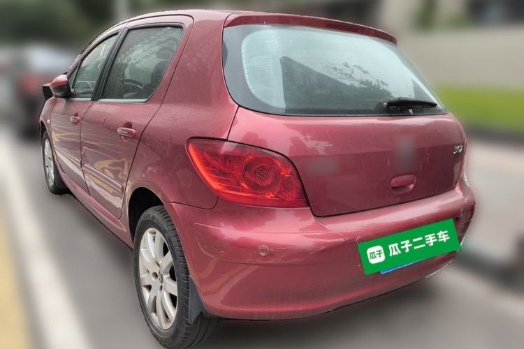 Used Peugeot 307 2013 Hatchback 1.6L Automatic Comfort Edition Rear Left 45 Deg