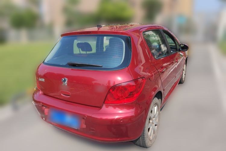 Used Peugeot 307 2013 Hatchback 1.6L Automatic Comfort Edition Rear Right 45 Deg
