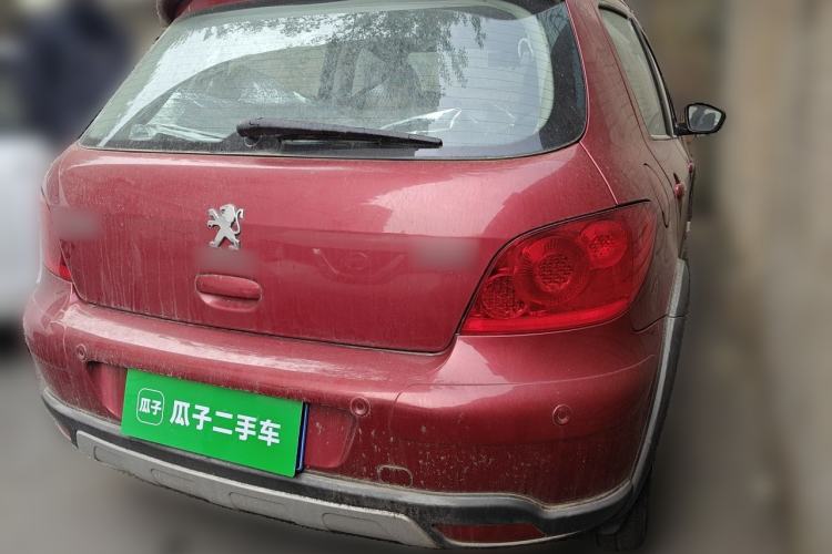 Used Peugeot 307 2013 1.6L Automatic CROSS Rear Right 45 Deg