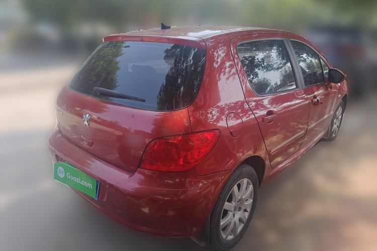Used Peugeot 307 2013 Hatchback 1.6L Manual Comfort Edition Rear Right 45 Deg