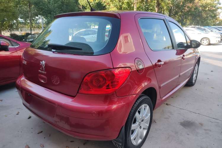 Used Peugeot 307 2013 Hatchback 1.6L Automatic Comfort Edition Rear Right 45 Deg