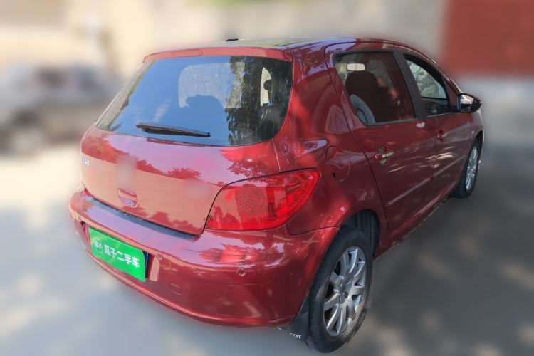 Used Peugeot 307 2013 Hatchback 1.6L Automatic Comfort Edition Rear Right 45 Deg