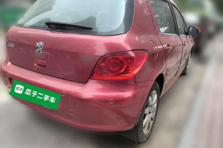 Used Peugeot 307 2013 Hatchback 1.6L Automatic Comfort Edition Rear Right 45 Deg