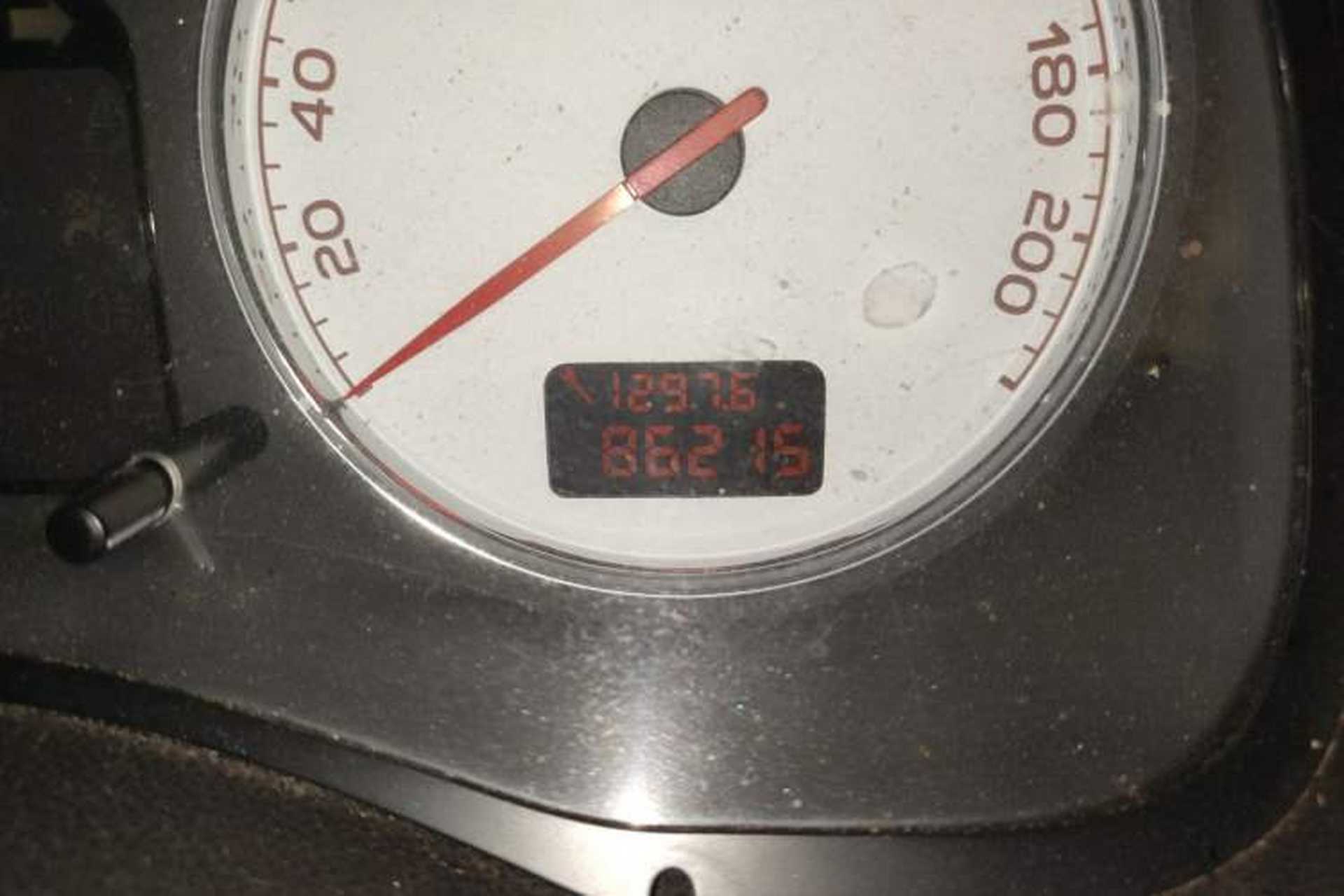 Used Peugeot 307 2013 Hatchback 1.6L Manual Comfort Edition Odometer Close Up
