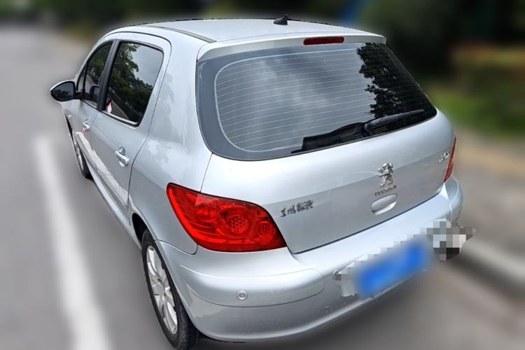 Used Peugeot 307 2013 Hatchback 1.6L Manual Comfort Edition Rear Left 45 Deg