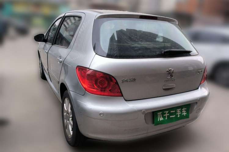 Used Peugeot 307 2013 Hatchback 1.6L Manual Comfort Edition Rear Left 45 Deg