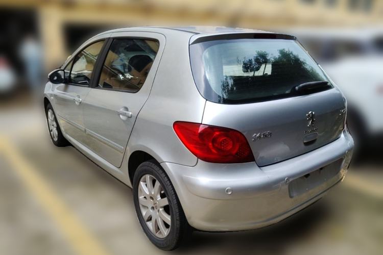 Used Peugeot 307 2013 Hatchback 1.6L Automatic Comfort Edition Rear Left 45 Deg