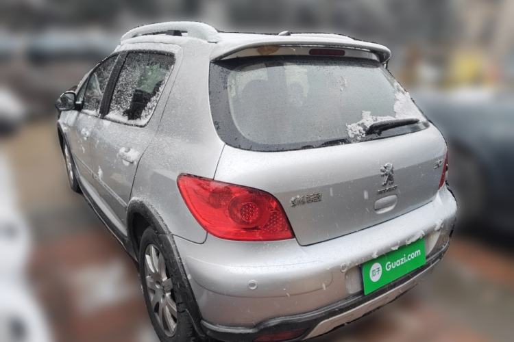 Used Peugeot 307 2013 1.6L Automatic CROSS Rear Left 45 Deg