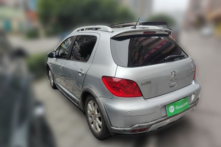 Used Peugeot 307 2013 1.6L Automatic CROSS Rear Left 45 Deg