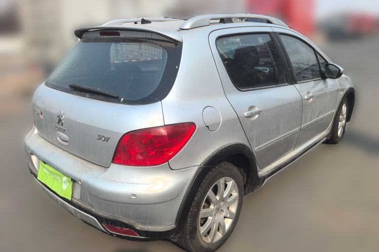 Used Peugeot 307 2013 1.6L Automatic CROSS Rear Right 45 Deg