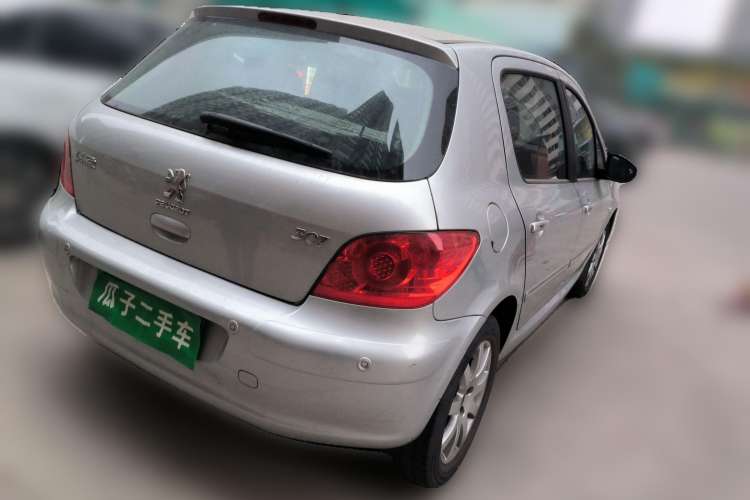 Used Peugeot 307 2013 Hatchback 1.6L Manual Comfort Edition Rear Right 45 Deg