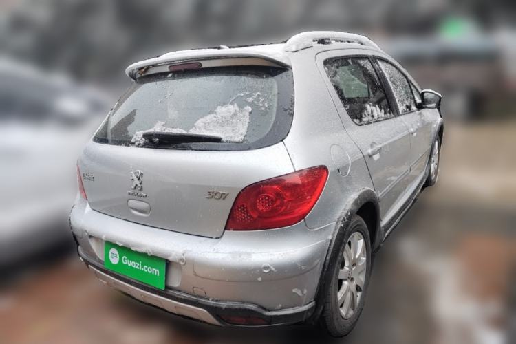 Used Peugeot 307 2013 1.6L Automatic CROSS Rear Right 45 Deg