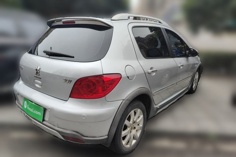 Used Peugeot 307 2013 1.6L Automatic CROSS Rear Right 45 Deg
