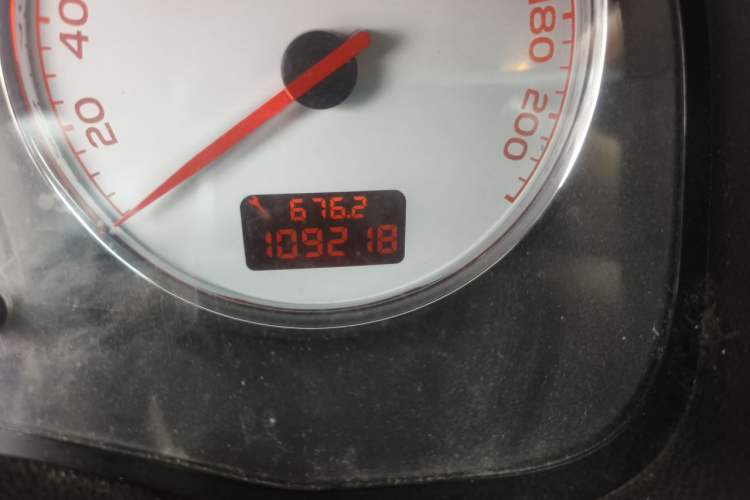 Used Peugeot 307 2013 Hatchback 1.6L Manual Comfort Edition Odometer Close Up