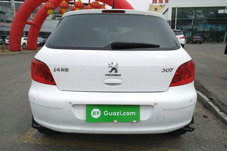 Used Peugeot 307 2013 Hatchback 1.6L Manual Comfort Edition Rear