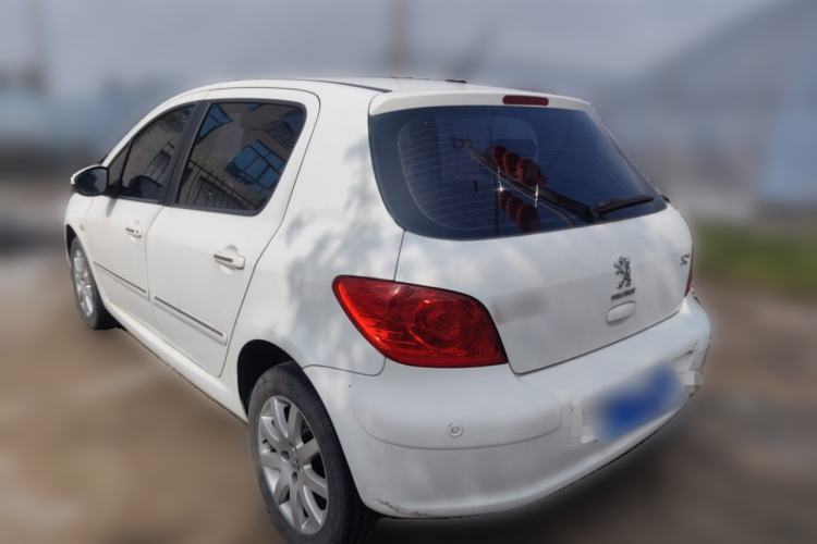 Used Peugeot 307 2013 Hatchback 1.6L Manual Comfort Edition Rear Left 45 Deg