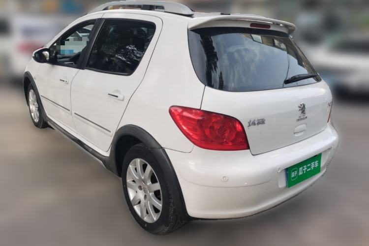 Used Peugeot 307 2013 Hatchback 1.6L Automatic Comfort Edition Rear Left 45 Deg
