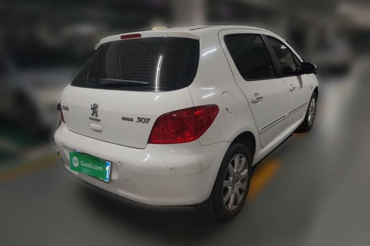 Used Peugeot 307 2013 Hatchback 1.6L Automatic Comfort Edition Rear Right 45 Deg