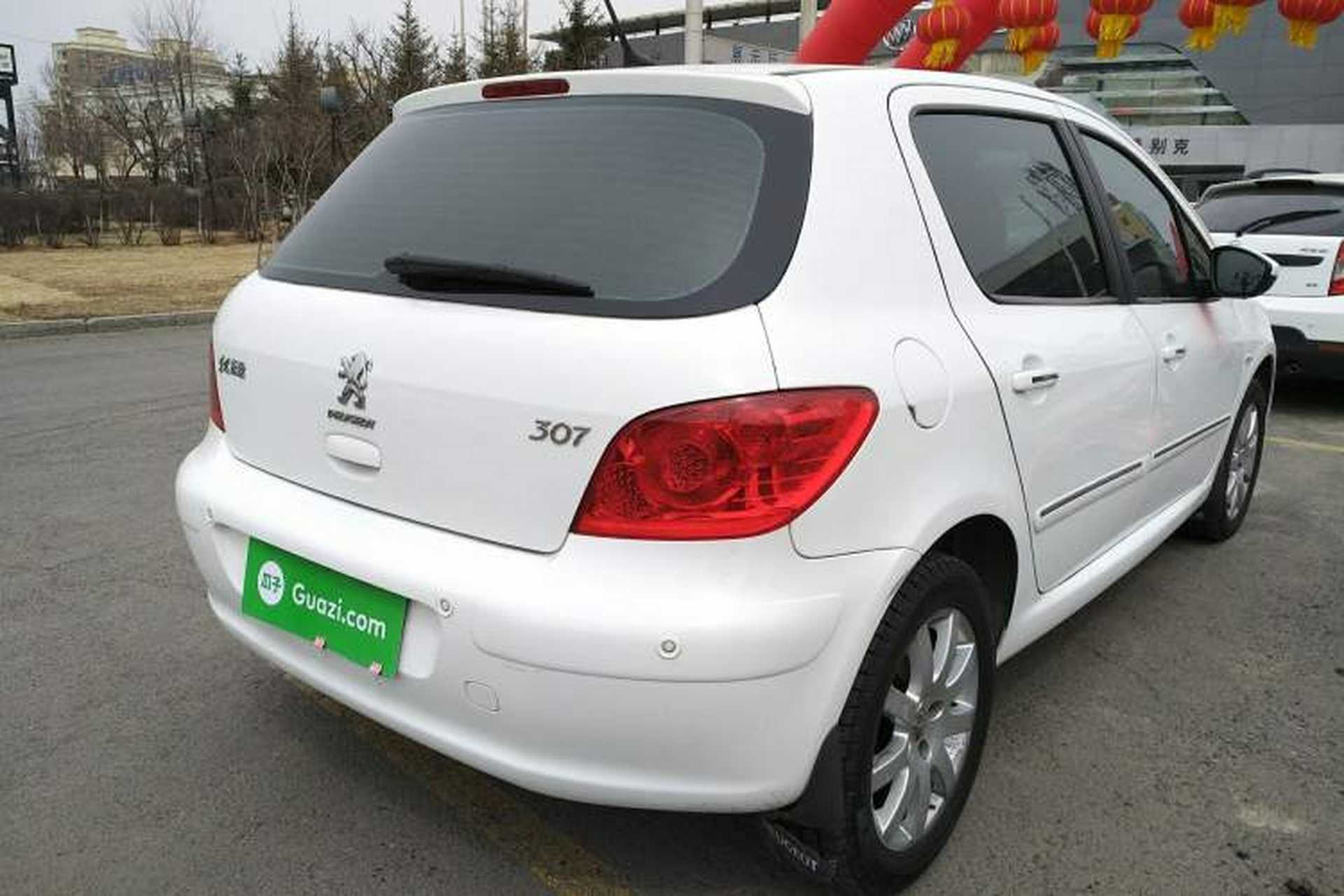 Used Peugeot 307 2013 Hatchback 1.6L Manual Comfort Edition Rear Right 45 Deg