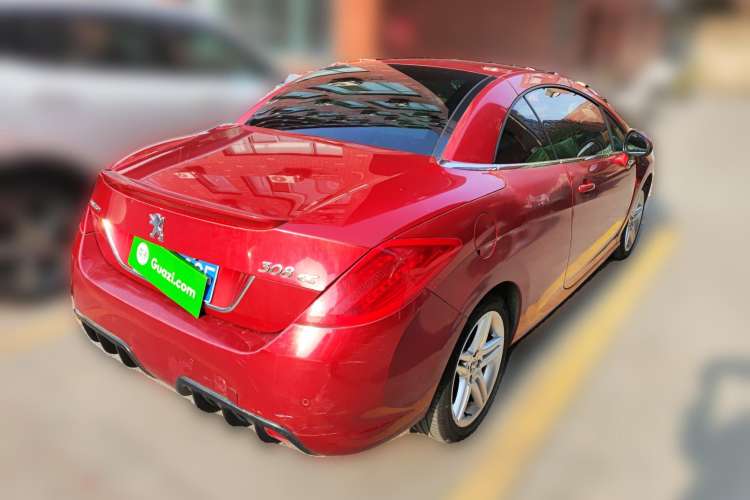 Used Peugeot 308 2009 1.6T CC Automatic Fashion Edition Rear Right 45 Deg