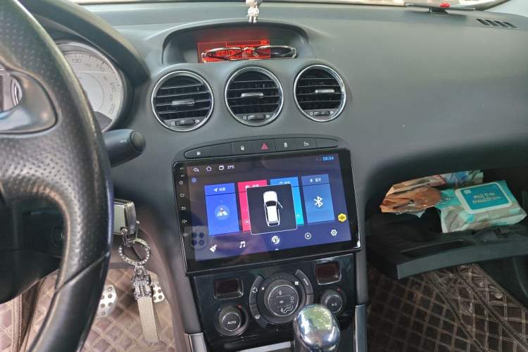 Used Peugeot 308 2009 1.6T CC Automatic Luxury Model Audio And AC Panel