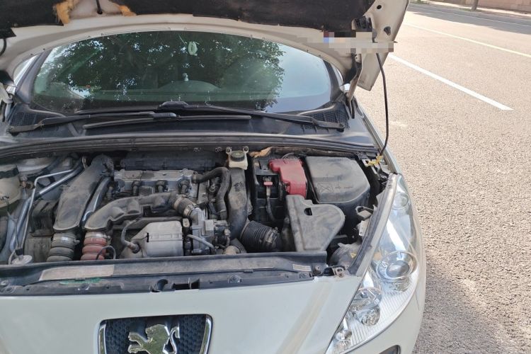 Used Peugeot 308 2009 1.6T CC Automatic Luxury Model Engine Bay Left