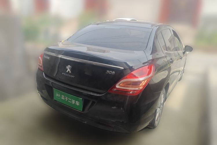 Used Peugeot 308 2012 1.6L Manual YouShang Edition Rear Right 45 Deg