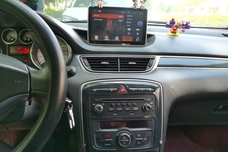 Used Peugeot 308 2012 2.0L Automatic Luxury Version Audio And AC Panel