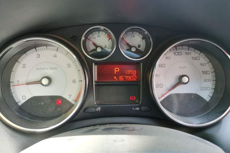 Used Peugeot 308 2012 2.0L Automatic Luxury Version Instrument Cluster