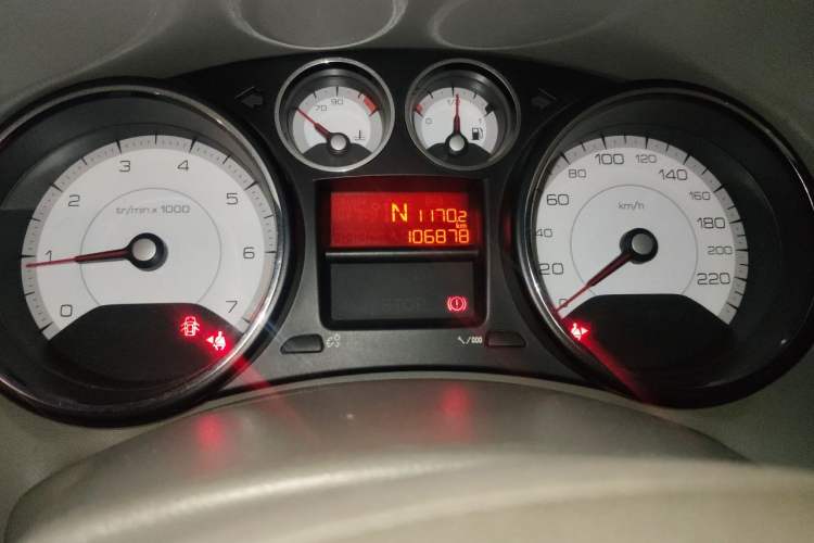 Used Peugeot 308 2012 1.6L Automatic YouShang Model Instrument Cluster
