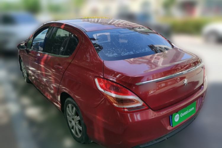 Used Peugeot 308 2012 2.0L Automatic Luxury Version Rear Left 45 Deg
