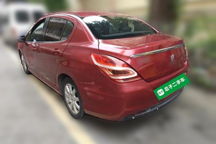 Used Peugeot 308 2012 1.6L Automatic YouShang Model Rear Left 45 Deg