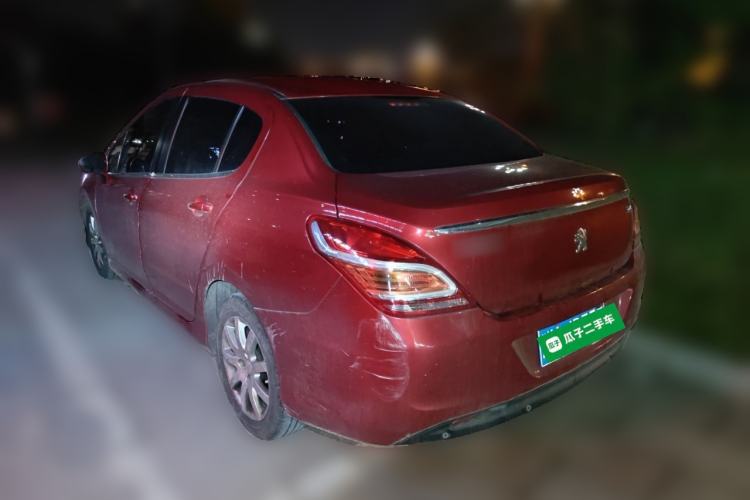 Used Peugeot 308 2012 1.6L Automatic YouShang Model Rear Left 45 Deg