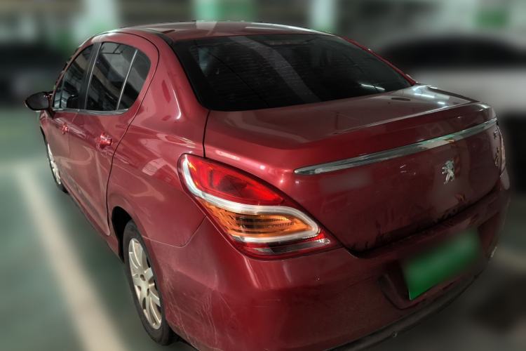 Used Peugeot 308 2012 1.6L Manual YouShang Edition Rear Left 45 Deg