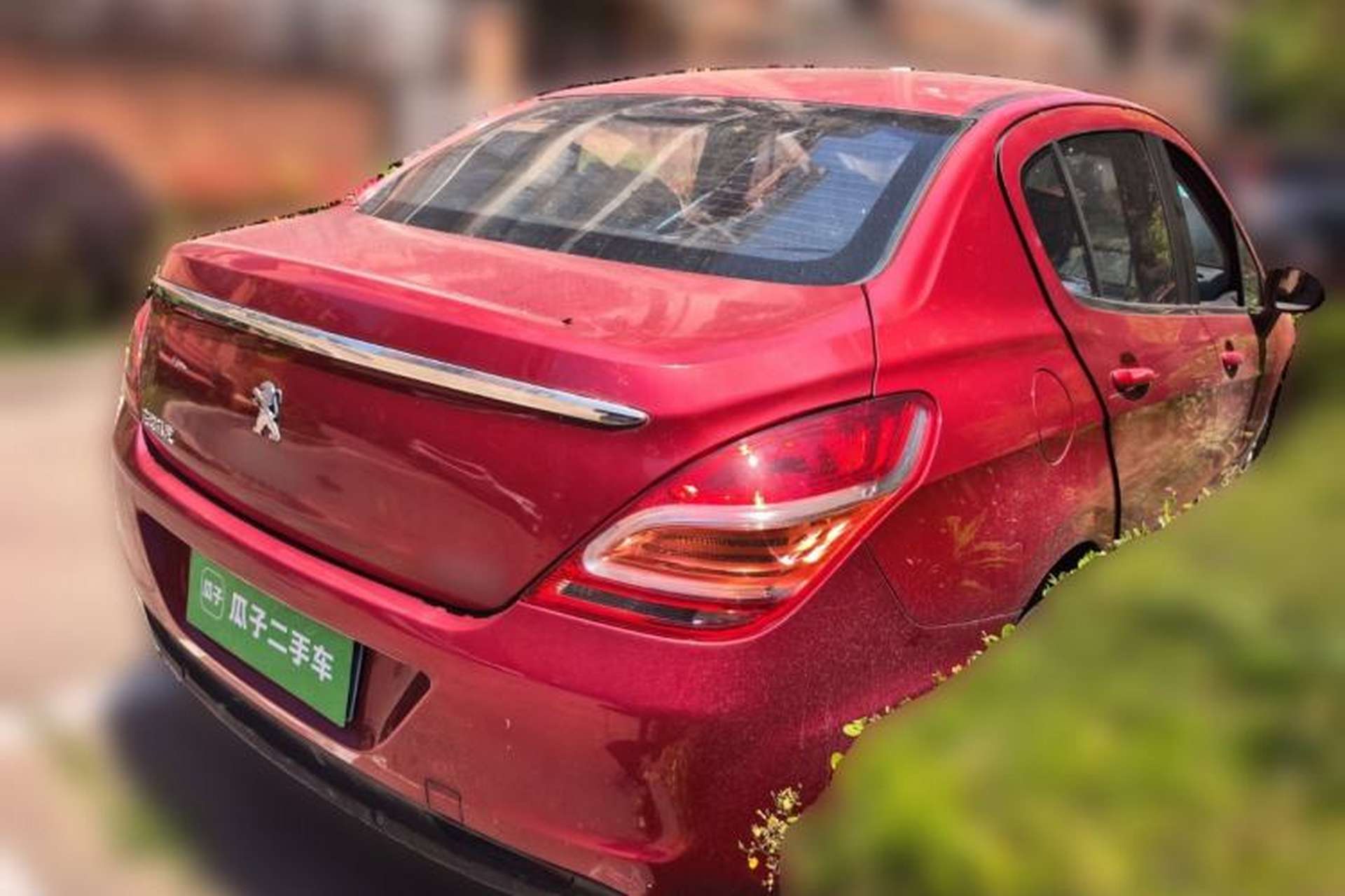 Used Peugeot 308 2012 1.6L Manual YouShang Edition Rear Right 45 Deg