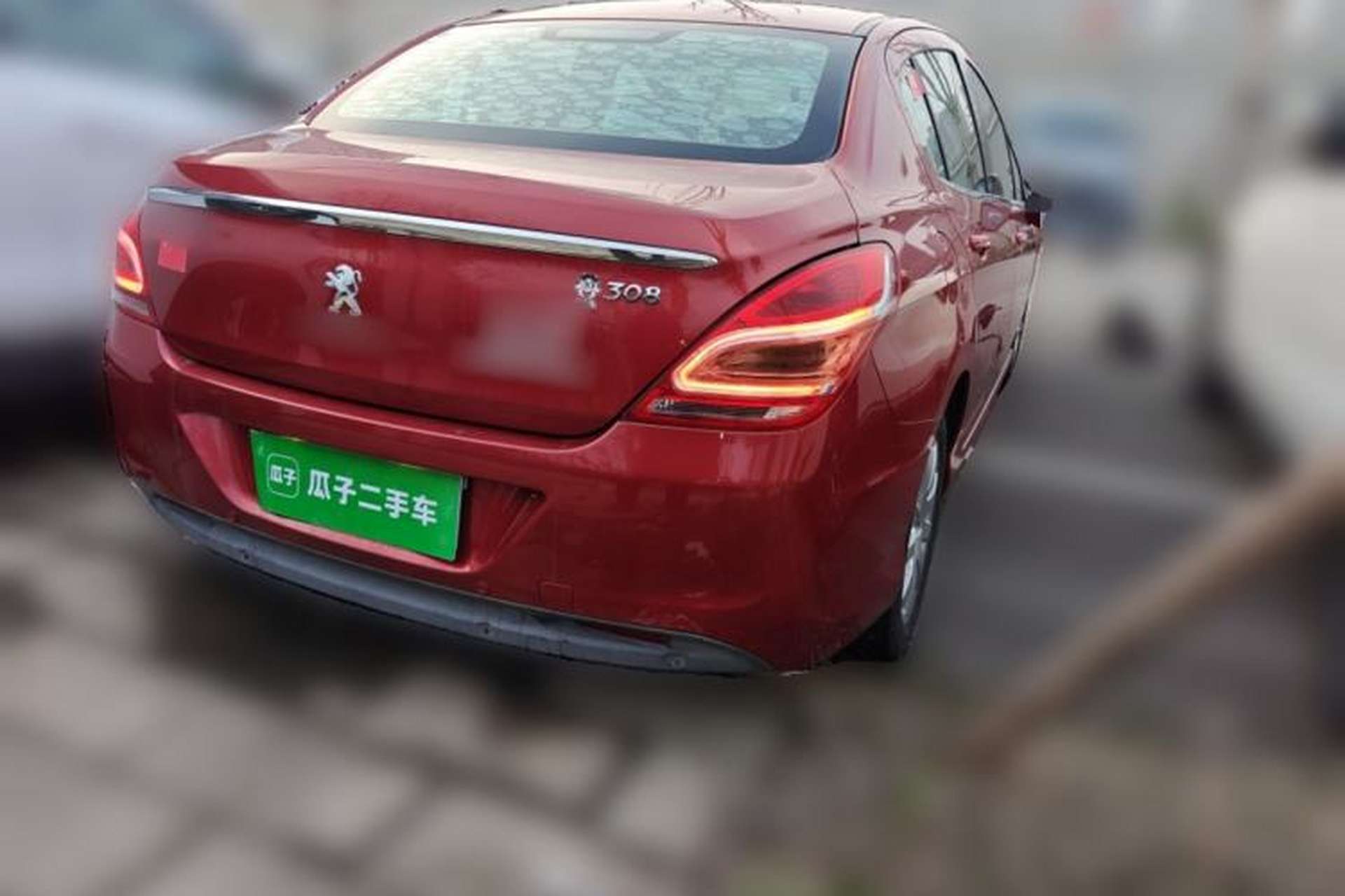 Used Peugeot 308 2012 1.6L Manual YouShang Edition Rear Right 45 Deg