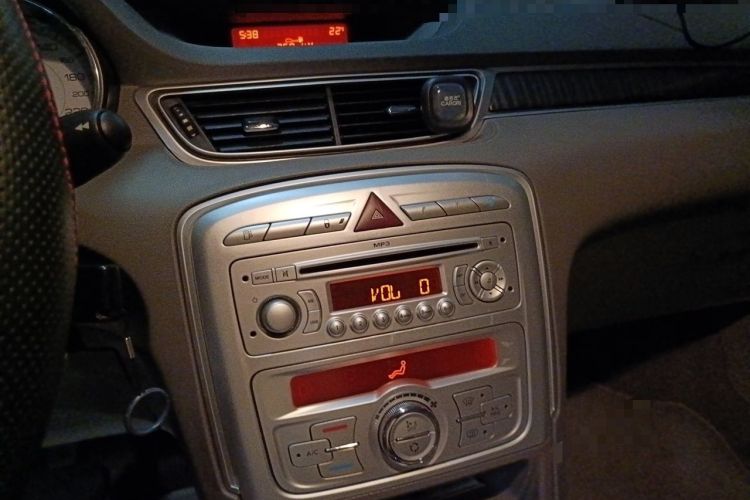 Used Peugeot 308 2012 2.0L Automatic Luxury Version Audio And AC Panel