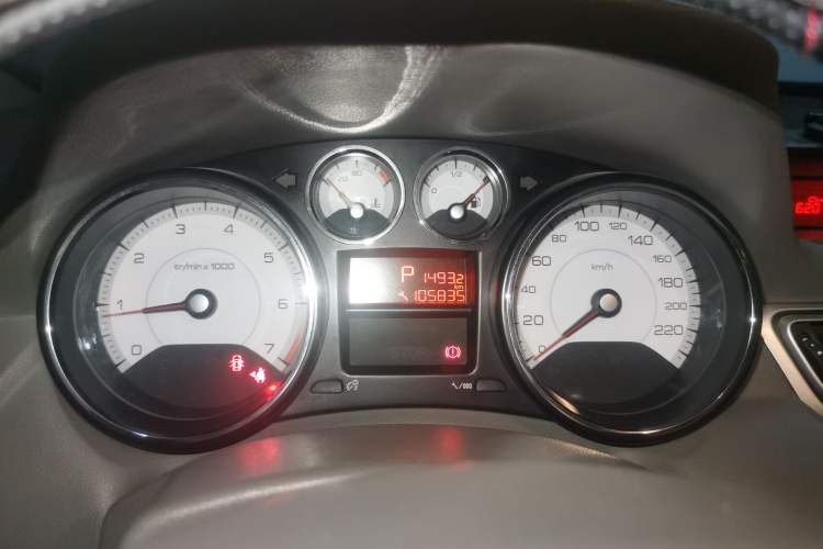Used Peugeot 308 2012 2.0L Automatic Luxury Version Instrument Cluster