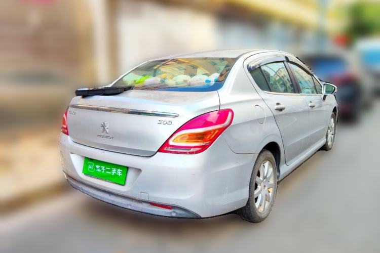 Used Peugeot 308 2012 1.6L Automatic YouShang Model Rear Right 45 Deg