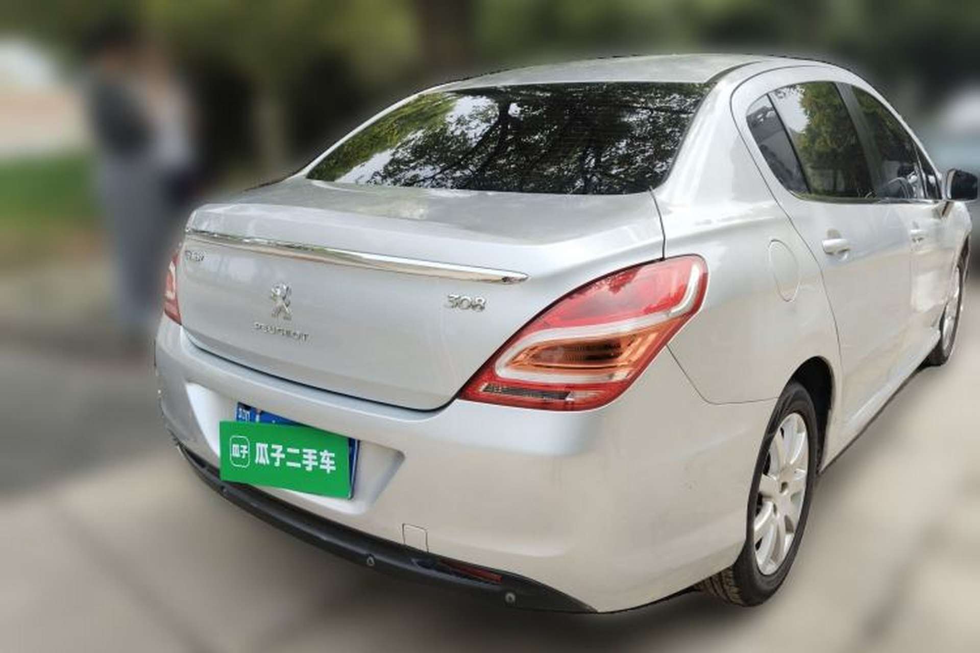 Used Peugeot 308 2012 1.6L Automatic Fashion Edition Rear Right 45 Deg