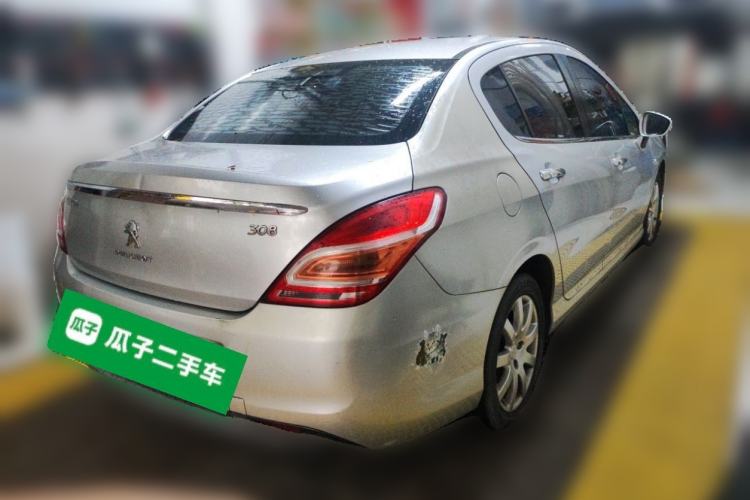 Used Peugeot 308 2012 2.0L Automatic Fashion Edition Rear Right 45 Deg