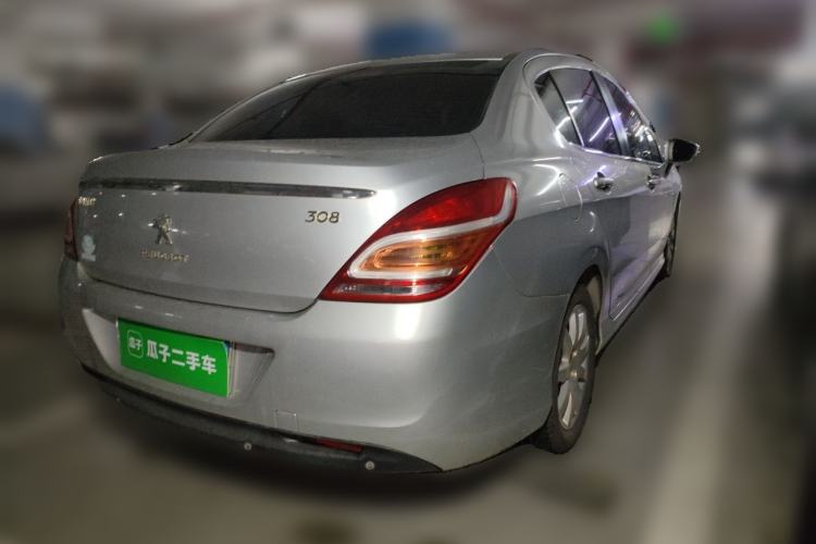Used Peugeot 308 2012 1.6L Automatic YouShang Model Rear Right 45 Deg